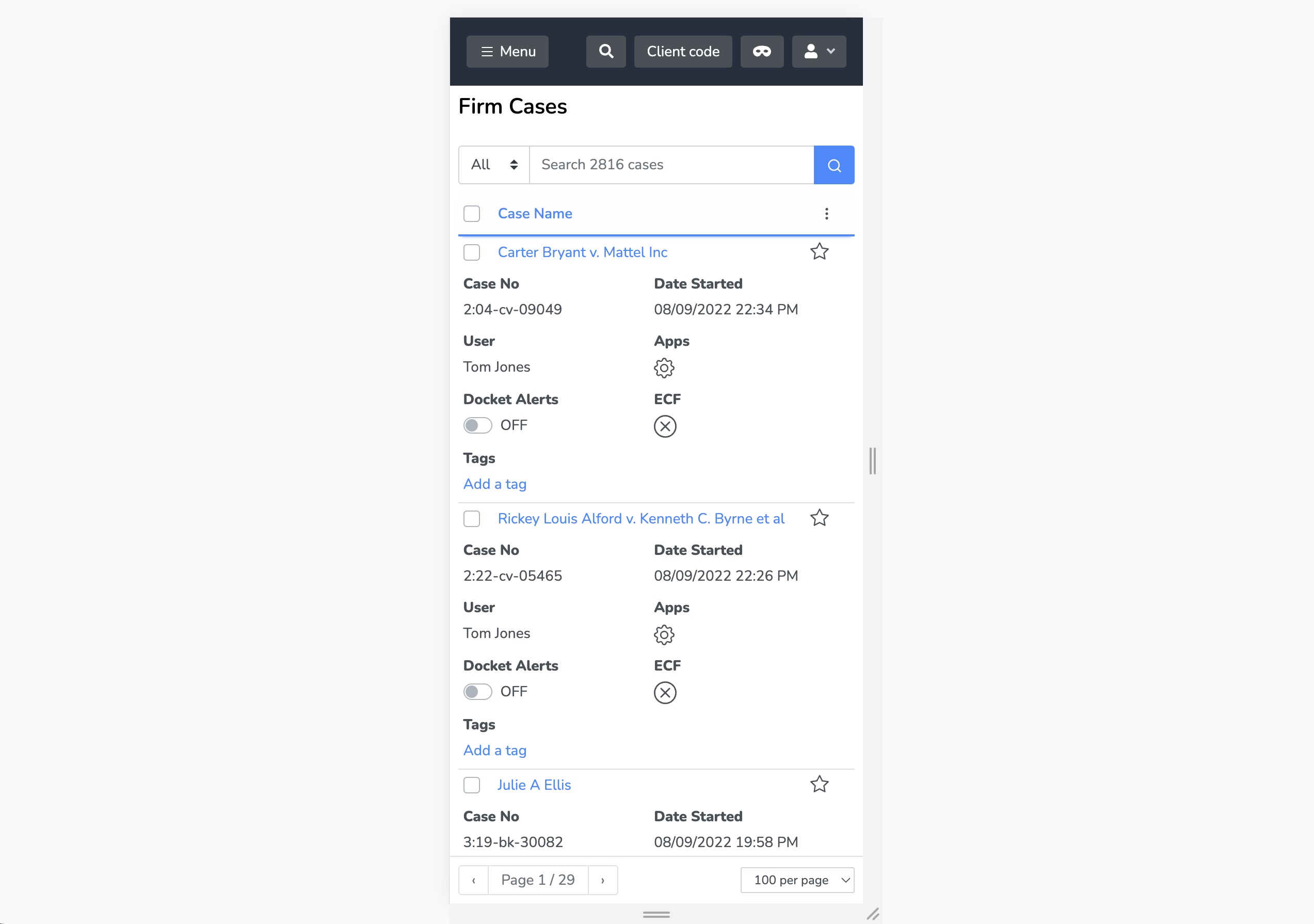 CourtDrive screenshot 4